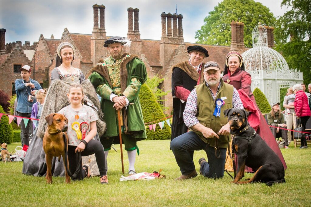 Chenies Manor House dog show winners