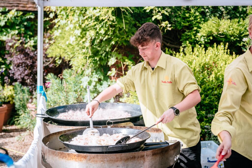 Paella Fella at Chenies Manor House